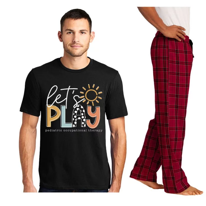 funny Let's Play Pediatric Occupational Therapy Pajama Set