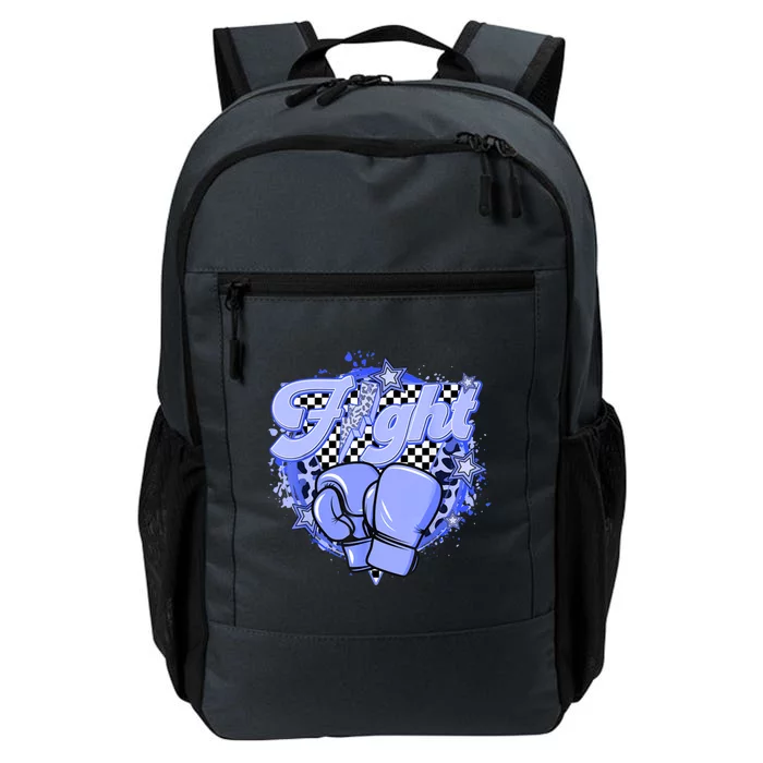 Fights Leopard Retro Colon Cancer Awareness Survivor Warrior Gift Daily Commute Backpack