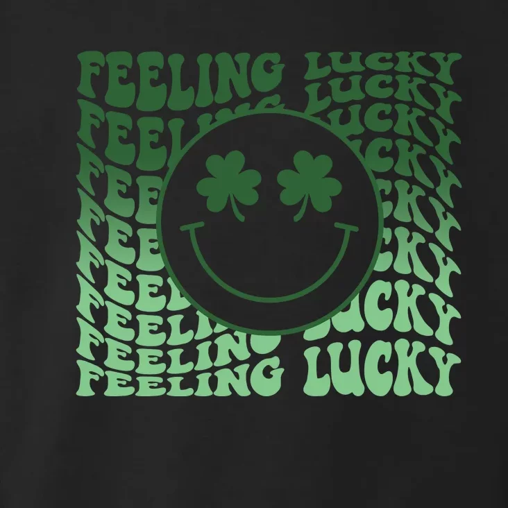 Feeling Lucky Retro St Patricks Toddler Hoodie