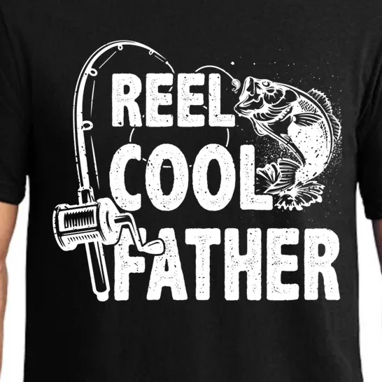 Family Lover Reel Cool Father Fishing Fisher Fisher Gift Pajama Set