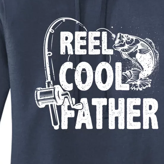 Family Lover Reel Cool Father Fishing Fisher Fisher Gift Women's Pullover Hoodie