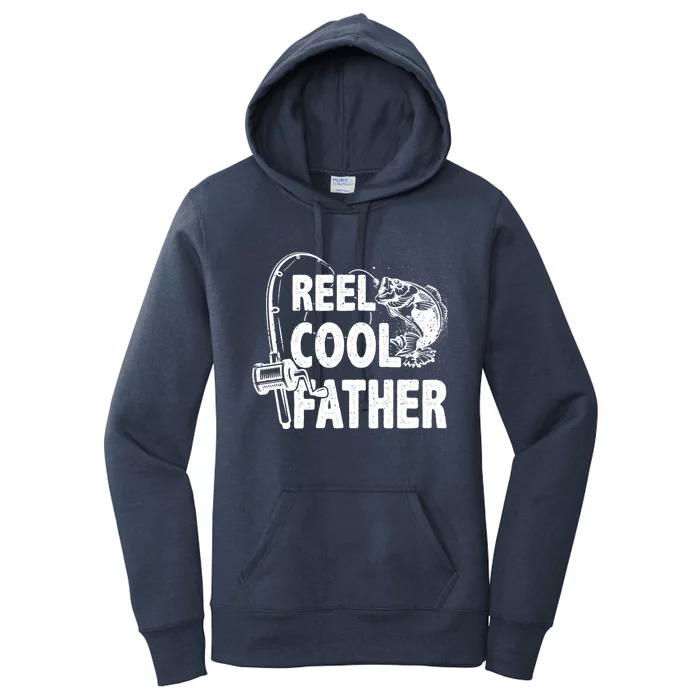 Family Lover Reel Cool Father Fishing Fisher Fisher Gift Women's Pullover Hoodie