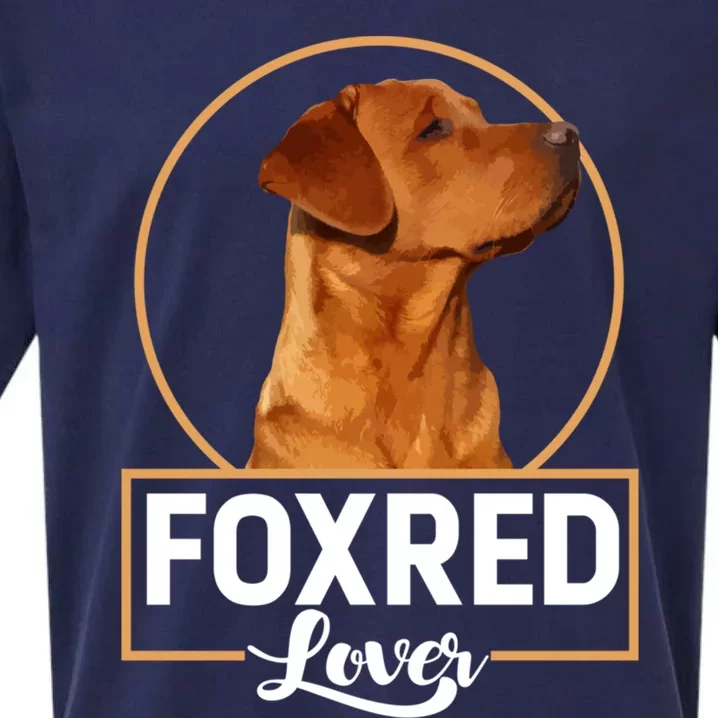 Foxred Lover Redfox Labrador Retriever Fox Red Gift Sueded Cloud Jersey T-Shirt