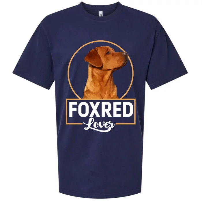 Foxred Lover Redfox Labrador Retriever Fox Red Gift Sueded Cloud Jersey T-Shirt