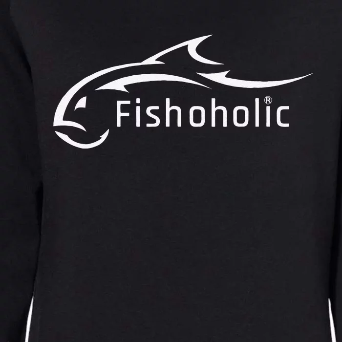 Fish Logo Represents All Fish & Fishing Enthusiasts Womens California Wash Sweatshirt