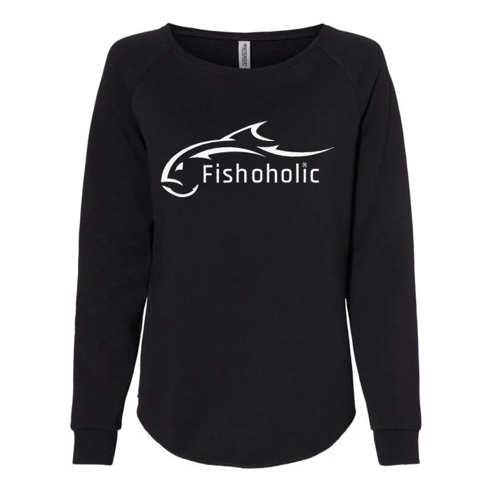 Fish Logo Represents All Fish & Fishing Enthusiasts Womens California Wash Sweatshirt