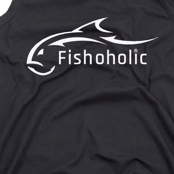 Fish Logo Represents All Fish & Fishing Enthusiasts Tank Top