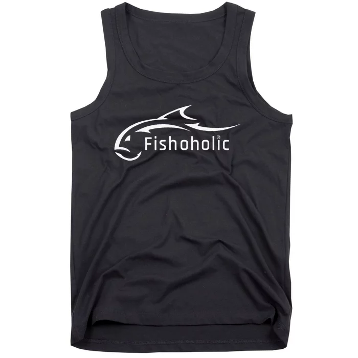 Fish Logo Represents All Fish & Fishing Enthusiasts Tank Top