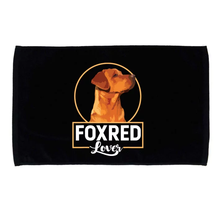 Foxred Lover Redfox Labrador Retriever Fox Red Microfiber Hand Towel