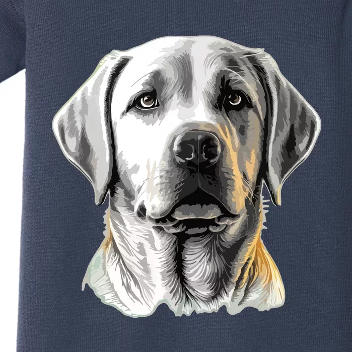 Funny Labrador Retriever Cute Labrador And Dog Breed Baby Bodysuit