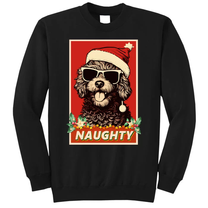 Funny Lagotto Romagnolo Christmas Naughty Vintage Sweatshirt