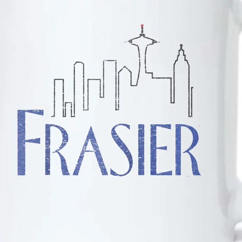 Frasier Logo Raglan Baseball Tee Black Color Changing Mug