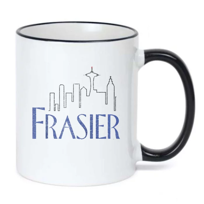 Frasier Logo Raglan Baseball Tee Black Color Changing Mug