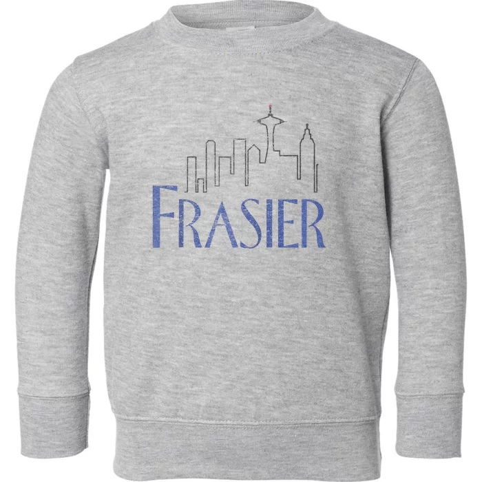 Frasier Logo Raglan Baseball Tee Toddler Sweatshirt