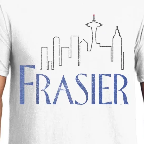 Frasier Logo Raglan Baseball Tee Pajama Set