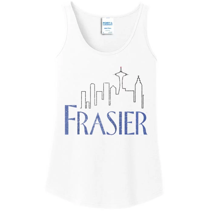 Frasier Logo Raglan Baseball Tee Ladies Essential Tank