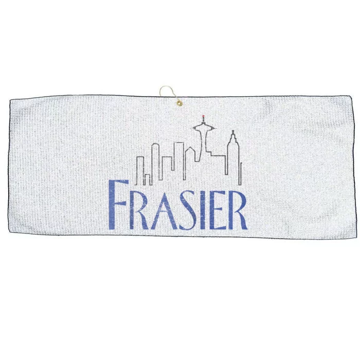 Frasier Logo Raglan Baseball Tee Large Microfiber Waffle Golf Towel