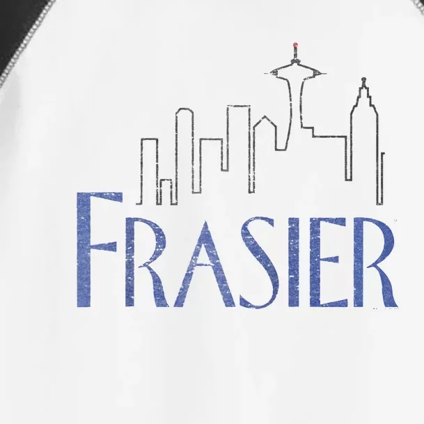 Frasier Logo Raglan Baseball Tee Toddler Fine Jersey T-Shirt