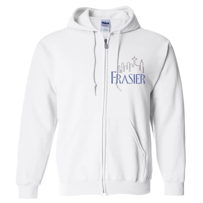 Frasier Logo Raglan Baseball Tee Full Zip Hoodie