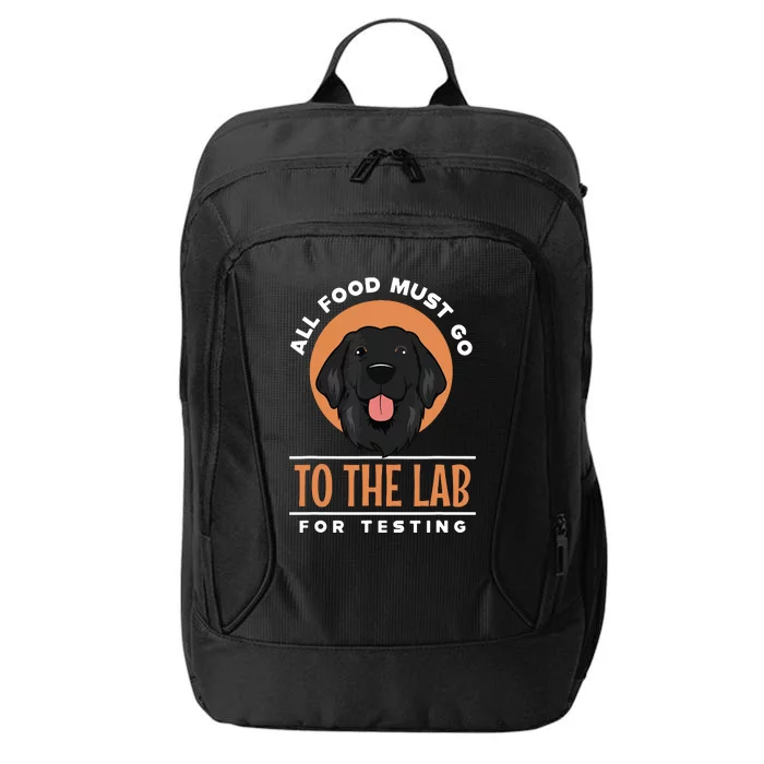 Funny Labrador Retriever Black Lab Fetch Dog Pet Lover Gifts City Backpack