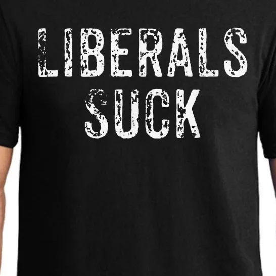 Funny Liberals Suck Republican Conservatives Cute Pajama Set