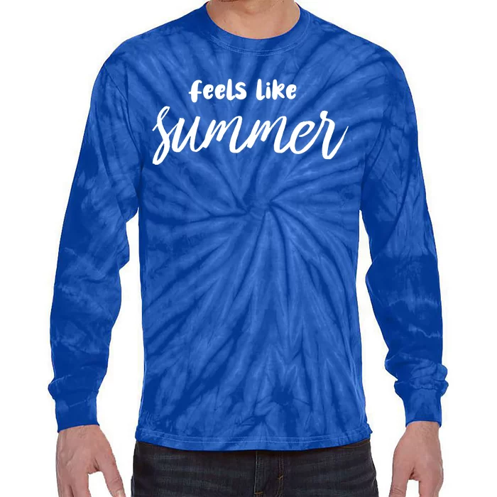 Feels Like Summer Tie-Dye Long Sleeve Shirt