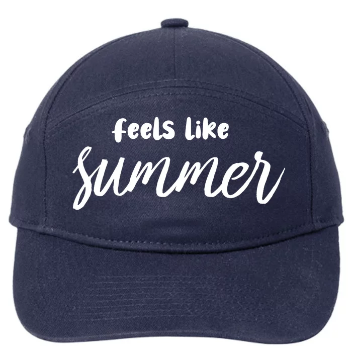 Feels Like Summer 7-Panel Snapback Hat