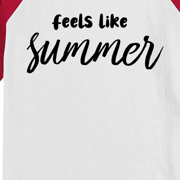 Feels Like Summer Kids Colorblock Raglan Jersey