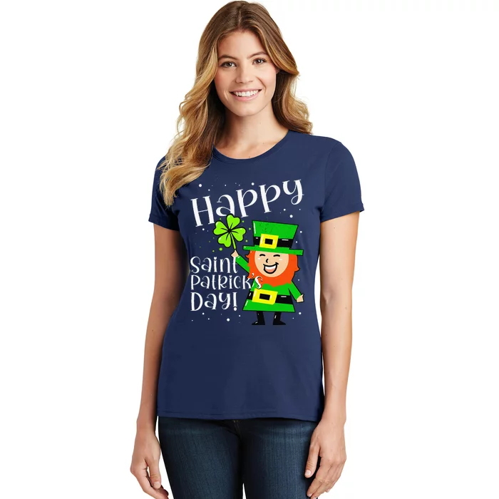 Funny Leprechaun Sayingsss Happy Saint Patricks Day Women's T-Shirt