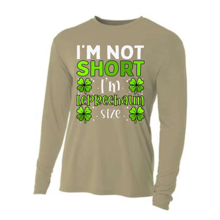 Funny Leprechaun Size St Patricks Day For & Women Cooling Performance Long Sleeve Crew