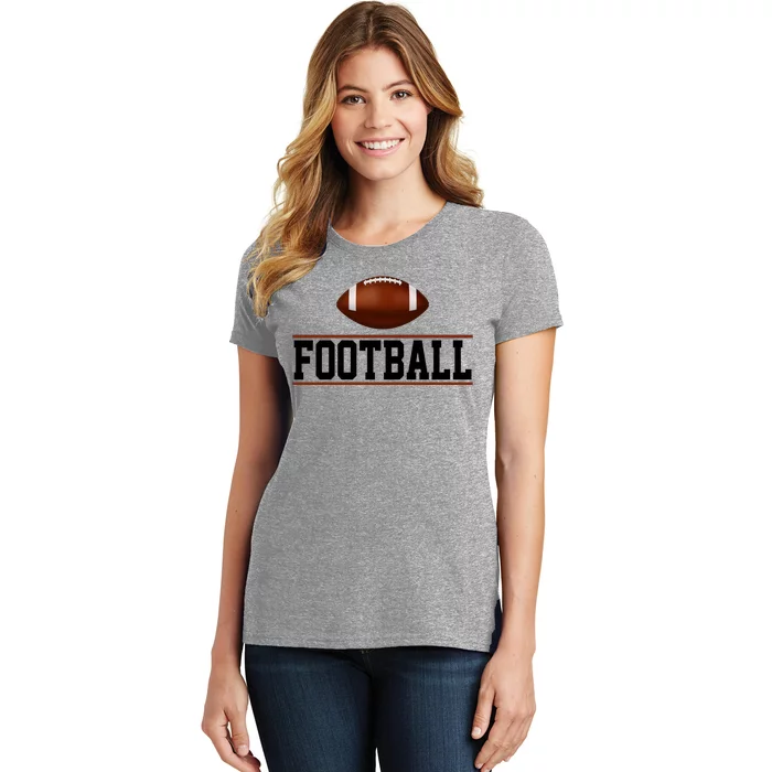 Football Lover Sport Hobby Women's T-Shirt