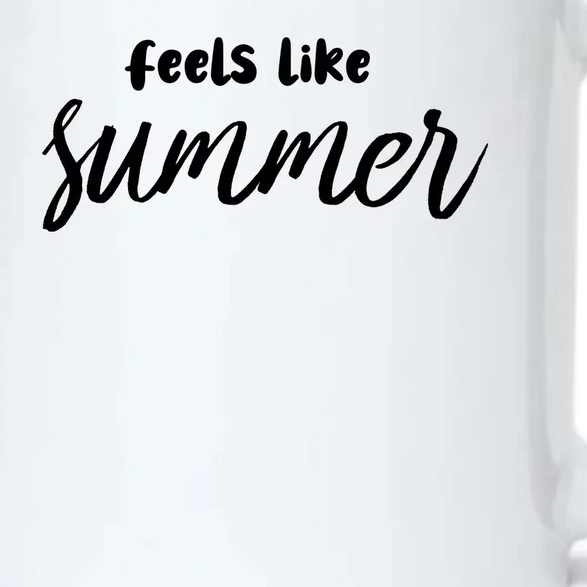 Feels Like Summer Black Color Changing Mug