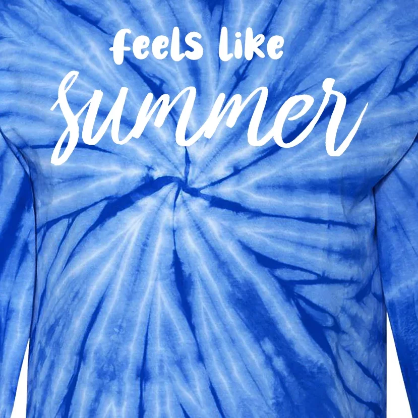 Feels Like Summer Tie-Dye Long Sleeve Shirt