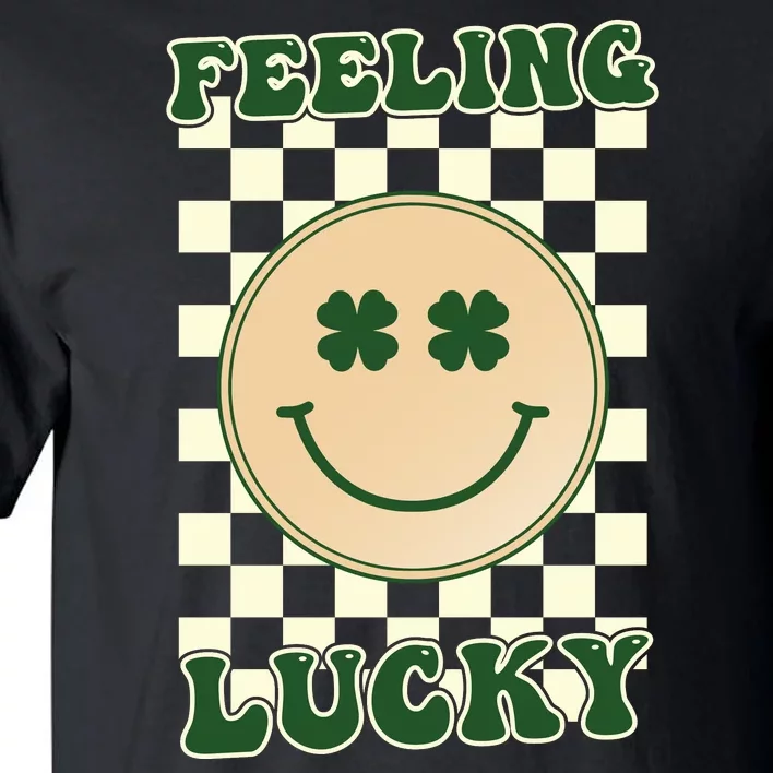 Feeling Lucky St Patricks Day Smiley Tall T-Shirt