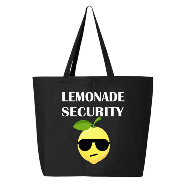 Funny Lemonade Stand Security Lemonade Security 25L Jumbo Tote