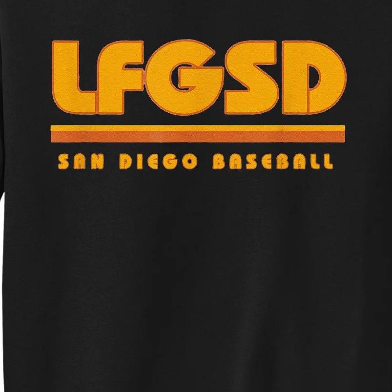 Funny Lfgsd San Diego Baseball Sweatshirt