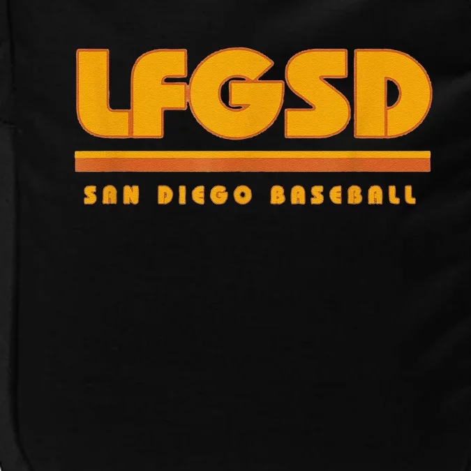 Funny Lfgsd San Diego Baseball Impact Tech Backpack