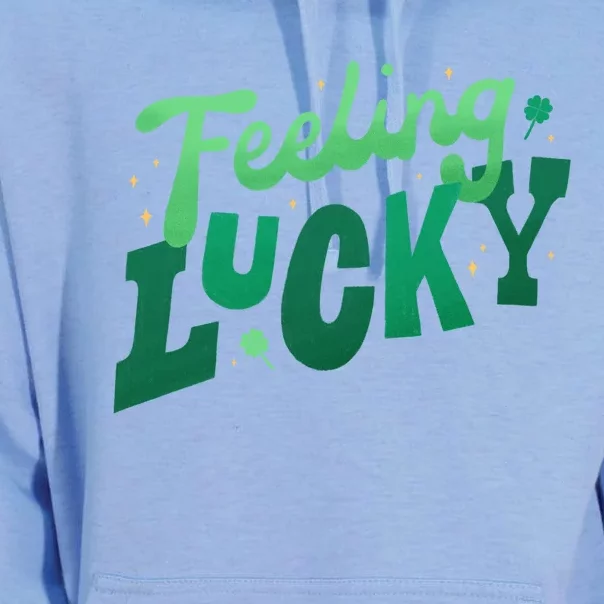 Feeling Lucky St Patrick's Day Festive Unisex Surf Hoodie