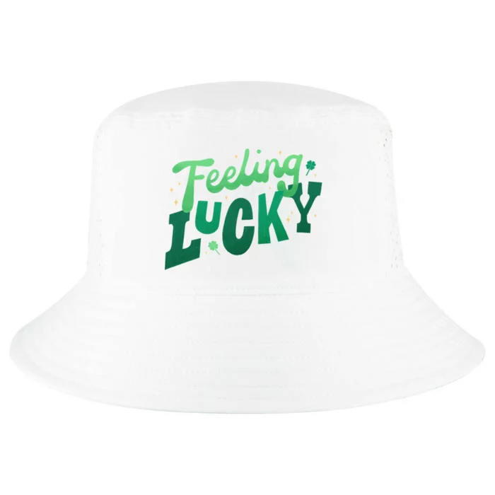 Feeling Lucky St Patrick's Day Festive Cool Comfort Performance Bucket Hat