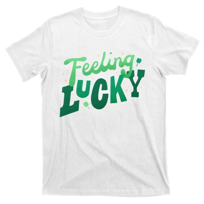 Feeling Lucky St Patrick's Day Festive T-Shirt