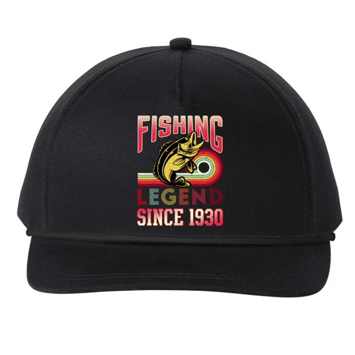 Fishing Legend Since 1930 Snapback Five-Panel Rope Hat