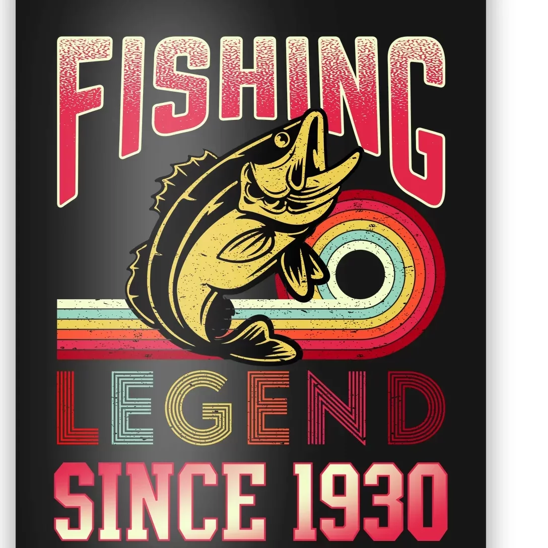 Fishing Legend Since 1930 Poster