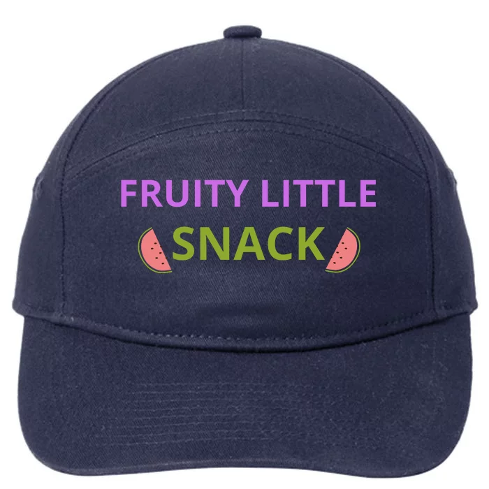 Fruity Little Snack 7-Panel Snapback Hat