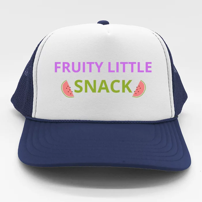 Fruity Little Snack Trucker Hat