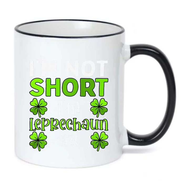 Funny Leprechaun St Patricks Day For & Women Black Color Changing Mug