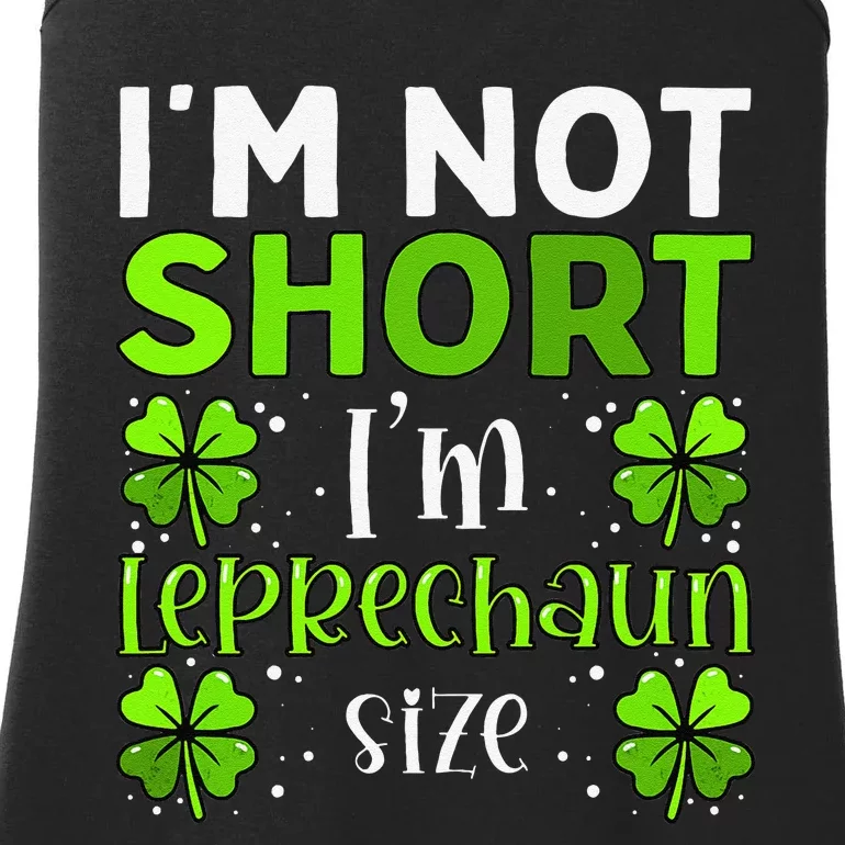 Funny Leprechaun St Patricks Day For & Women Ladies Essential Tank