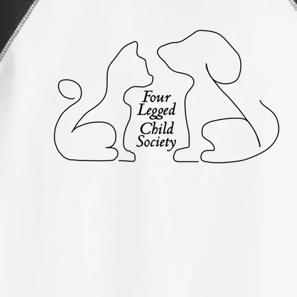 Four Legged Society Gift Toddler Fine Jersey T-Shirt