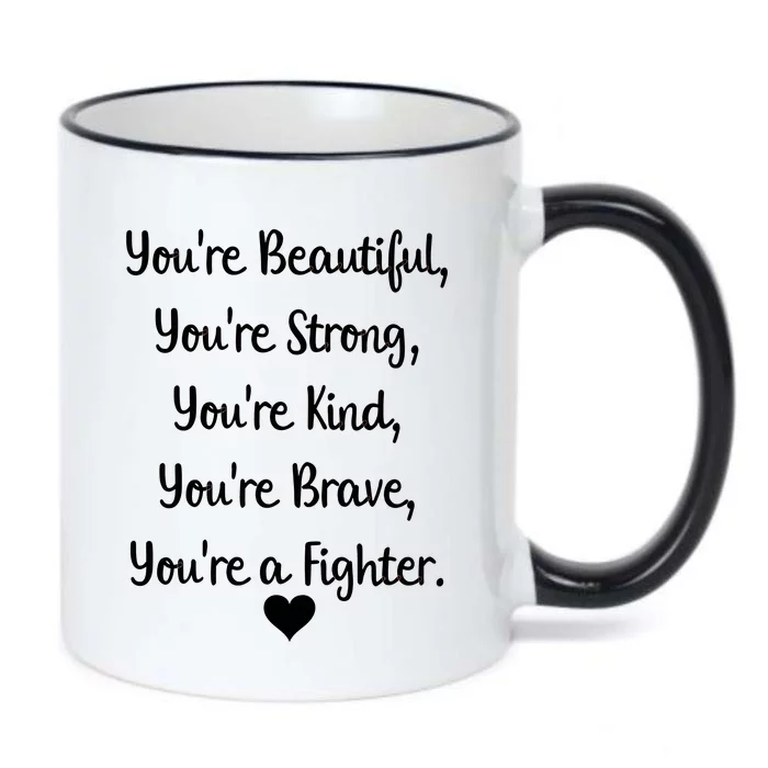 Follicular Lymphoma Support Cancer Fighter Black Color Changing Mug