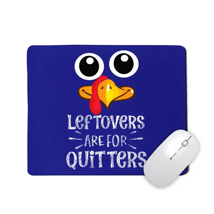 Funny Leftovers Turkey Matching Family Thanksgiving Outfit Mousepad