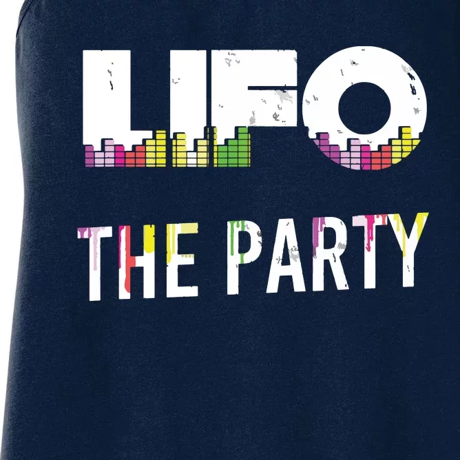 Funny LIFO The Party CPA Accounting Major T Women's Racerback Tank